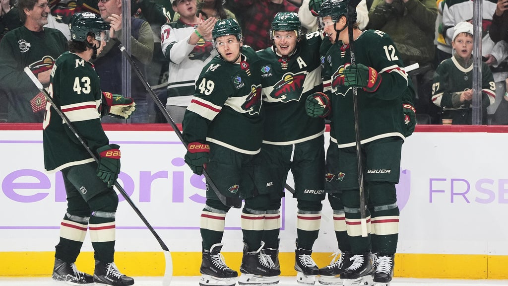 Kaprizov, Wallstedt lead Minnesota Wild to 2-1 victory over Columbus Blue Jackets — WCCO / CBS Minnesota, Maple Grove Sports news
