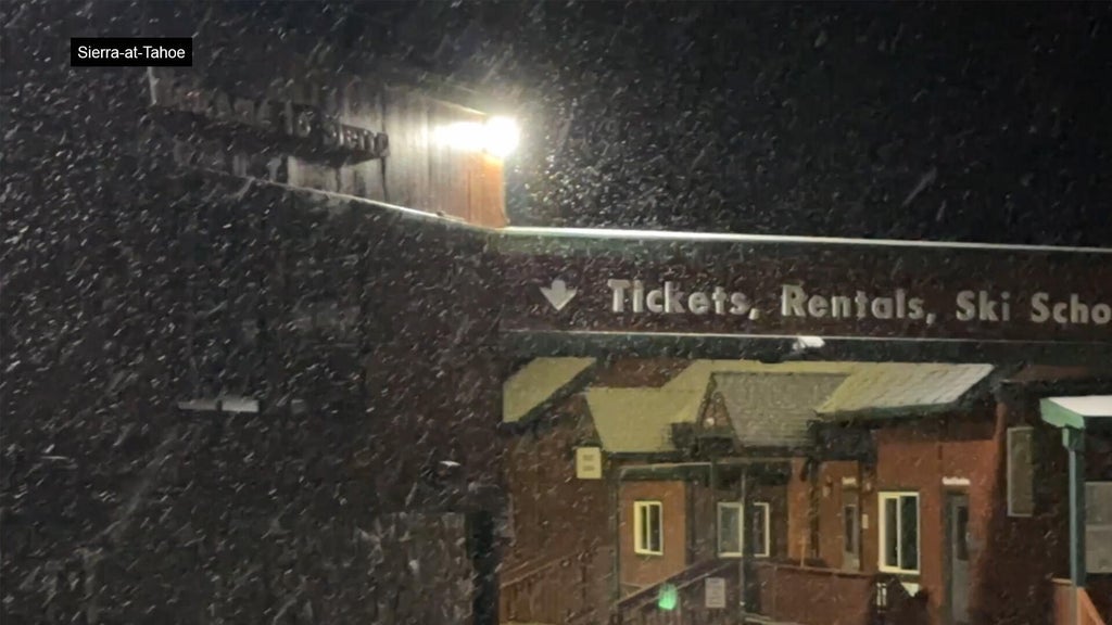 Northern California Sierra sees some early-season snow — CBS Bay Area (KPIX), Maple Grove Sports news