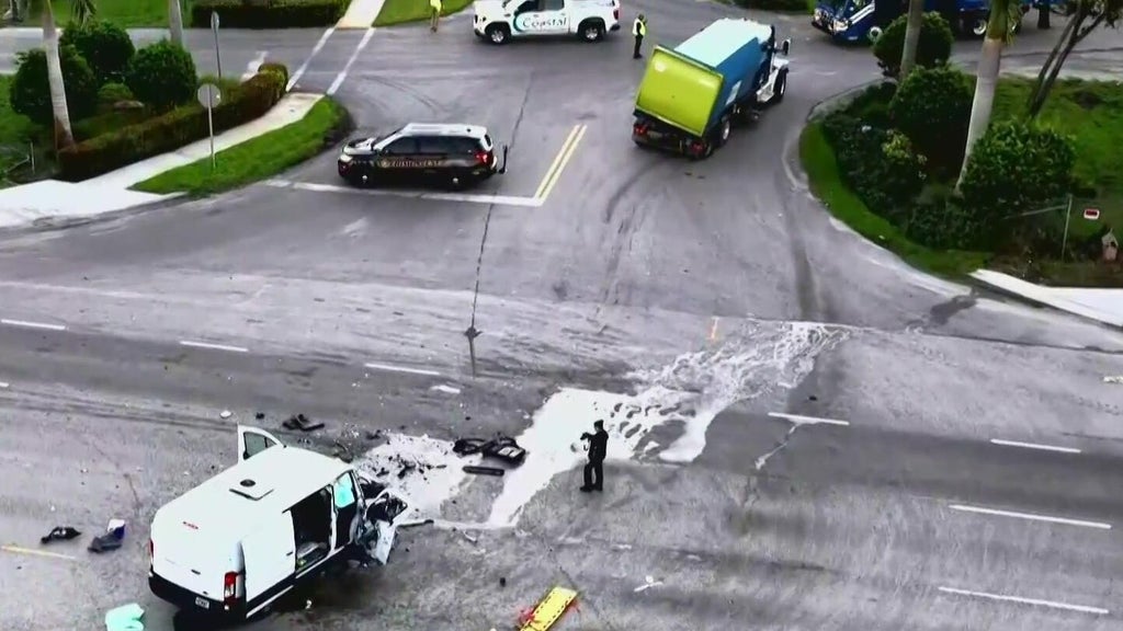 3 injured in violent Davie crash involving van, recycling truck, police say — CBS Miami, Maple Grove Health news
