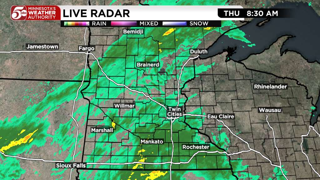 Thursday weather: Cool and wet day ahead — KSTP 5, Maple Grove Community news