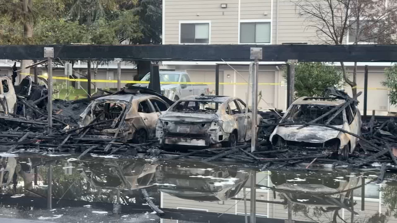 Total of 24 Cars in San Jose Carport Torched Overnight, Cause Unclear — SFist