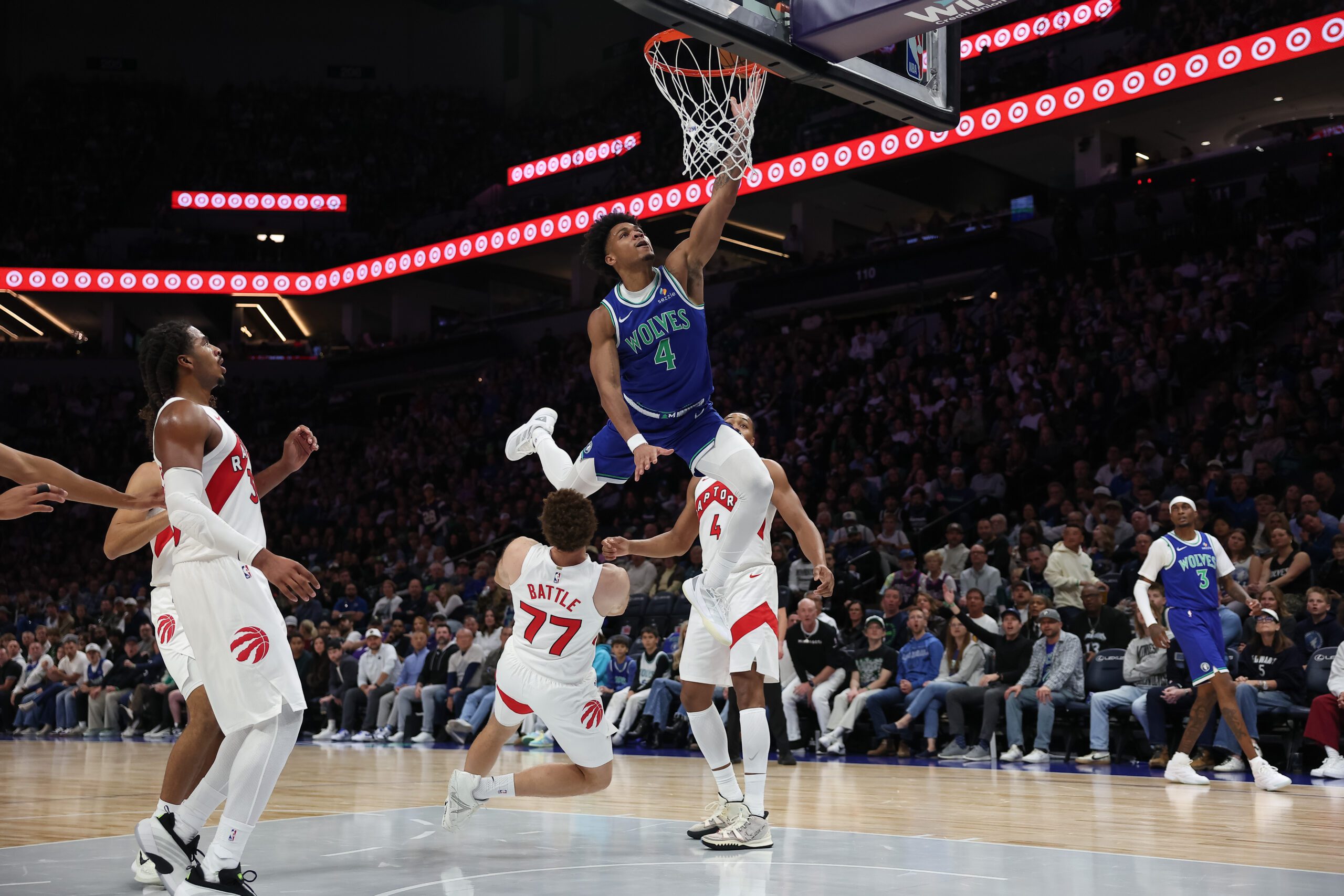 Timberwolves stay unbeaten with 117-94 win over Raptors in home opener — KSTP 5, Maple Grove Sports news