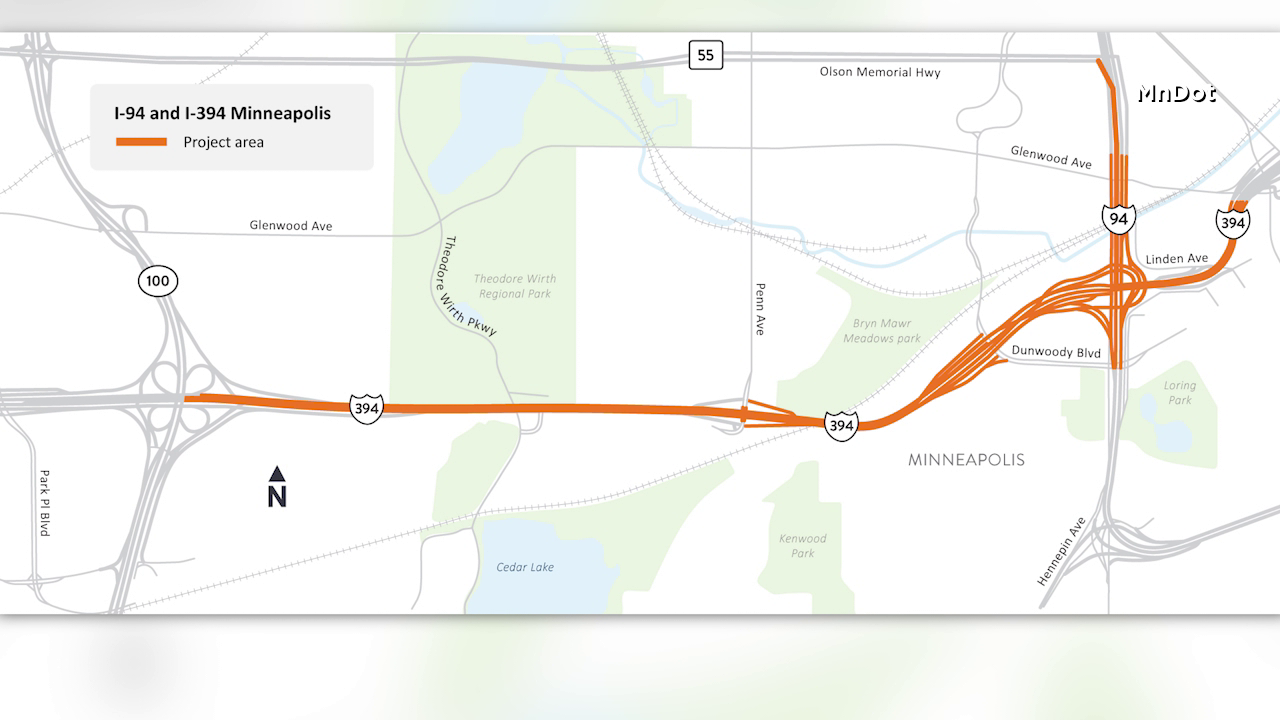 Eastbound I-394 in Minneapolis closing all weekend for highway repairs — KSTP 5, Maple Grove Business news