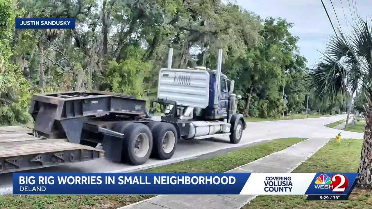 DeLand-area neighbors raise concerns about truck traffic on Marsh Road — WESH 2 Orlando, Maple Grove Real Estate news