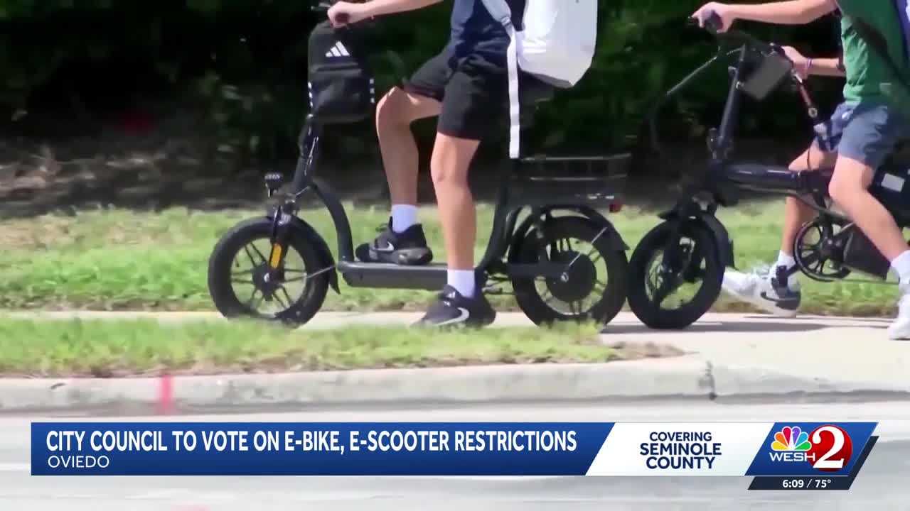 Oviedo city council to vote on micromobility rules to improve sidewalk safety — WESH 2 Orlando, Maple Grove Government news