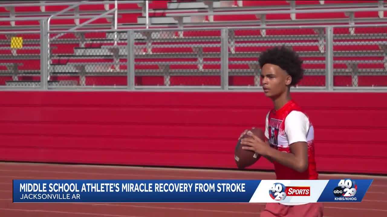 12-year-old football player recovering after spinal cord stroke — WESH 2 Orlando, Maple Grove Sports news