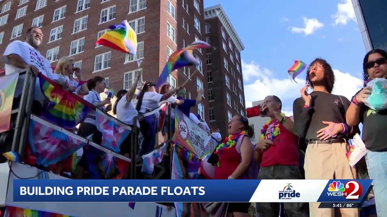 Inside the Central Florida workshop helping create floats for Come Out With Pride — WESH 2 Orlando, Maple Grove Business news