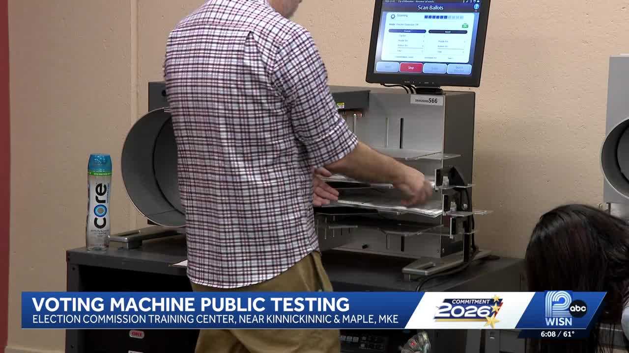Milwaukee election officials test voting machines to prevent errors ahead of general election — WISN 12 Milwaukee, Maple Grove Community news