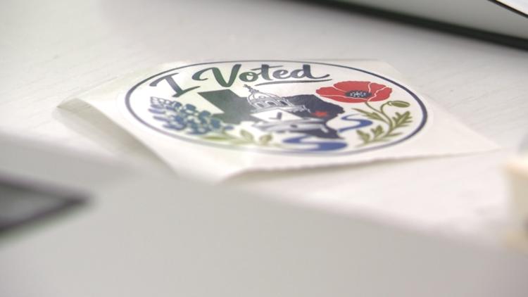 Too young to vote, but making her mark | Williamson County teen designs winning 'I Voted' sticker — KVUE (Austin), Maple Grove Schools news