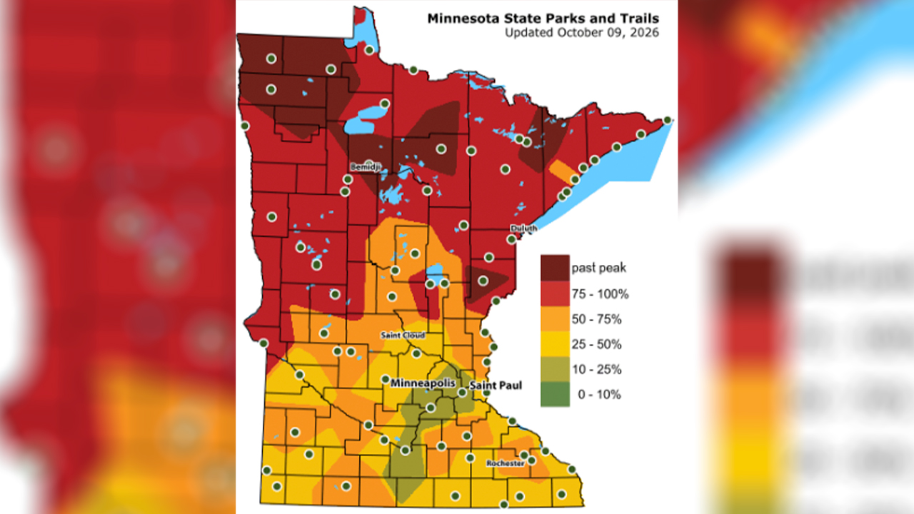 Map: Fall colors peaking across northern Minnesota — FOX 9, Maple Grove Community news