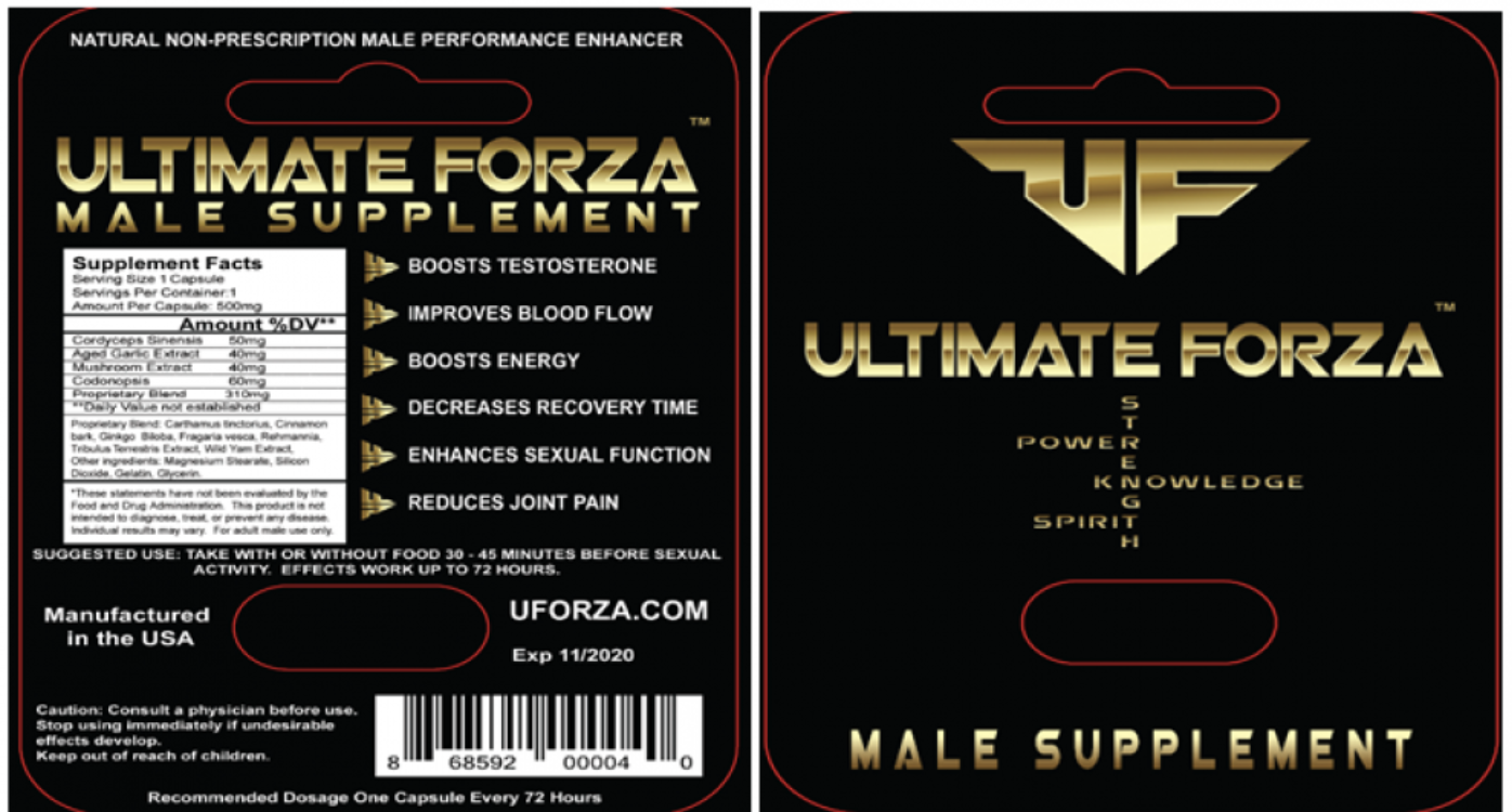 Male supplement recalled over undeclared Viagra, Cialis ingredients — Maple Grove Community news